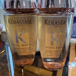 2 PACK Brand New Kerastase Gloss Absolu Shampoo 8.5 fl oz